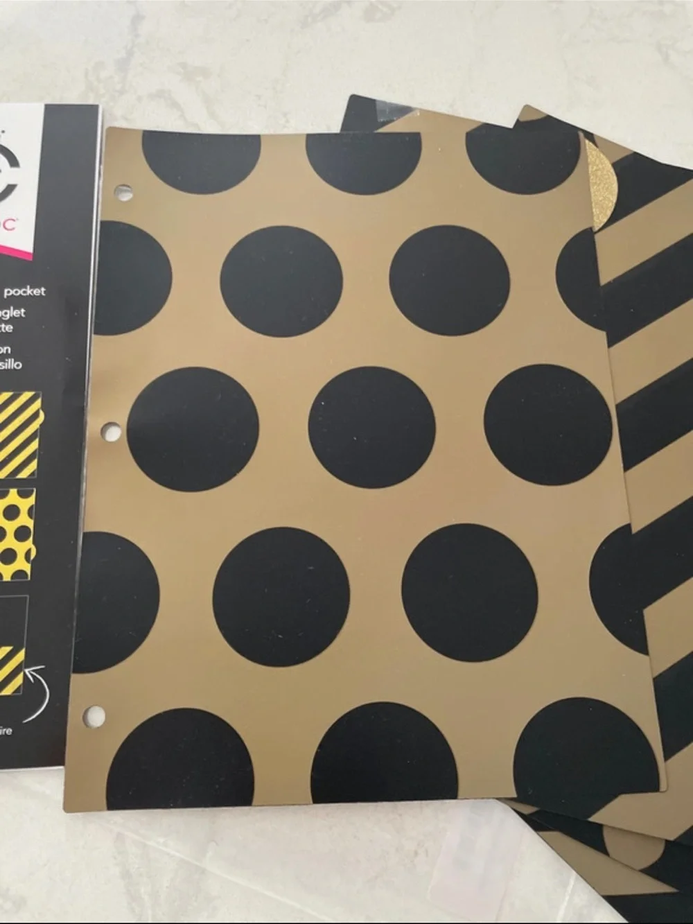 Studio C 5 Tab Dividers with 1 Pocket